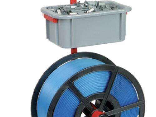 Click Here To Enlarge This Photo Of Mobile Plastic Strapping Trolley