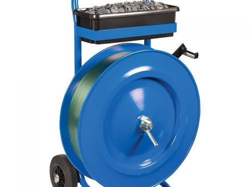 Click Here To Enlarge This Photo Of Mobile Polyester Strapping Trolley