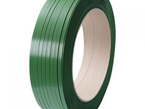 Click Here To Enlarge This Photo Of Green Polyester Strapping (price per single coils)