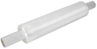 Clear Hand Wrapping Film - 20 Micron - Extended Core (Price Per Box of 6 Rolls)
